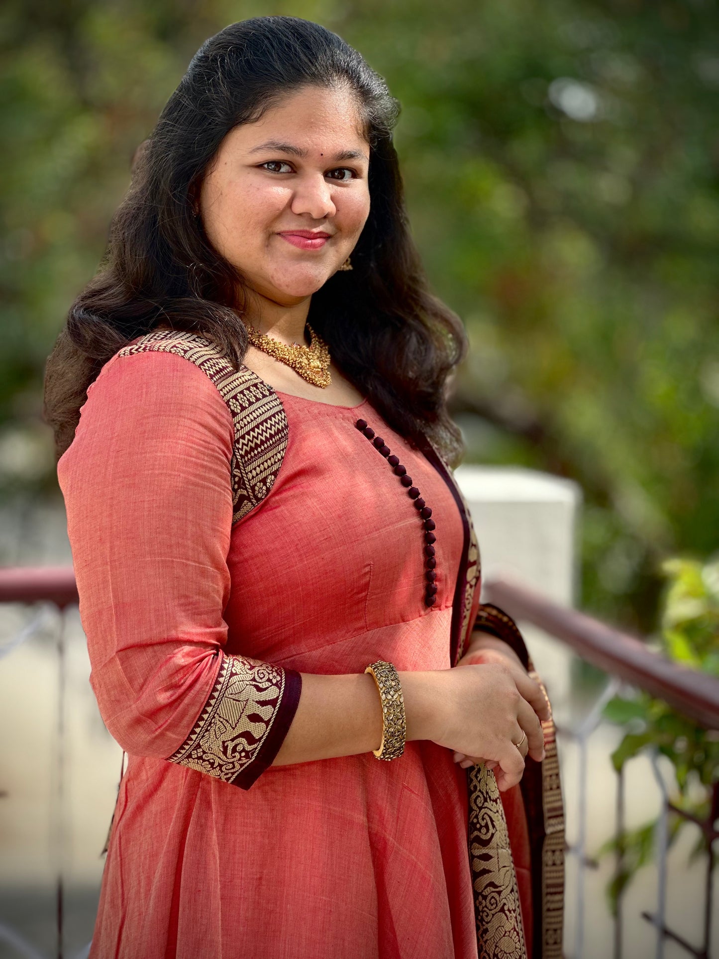 OBK0181 - JANANI Peach