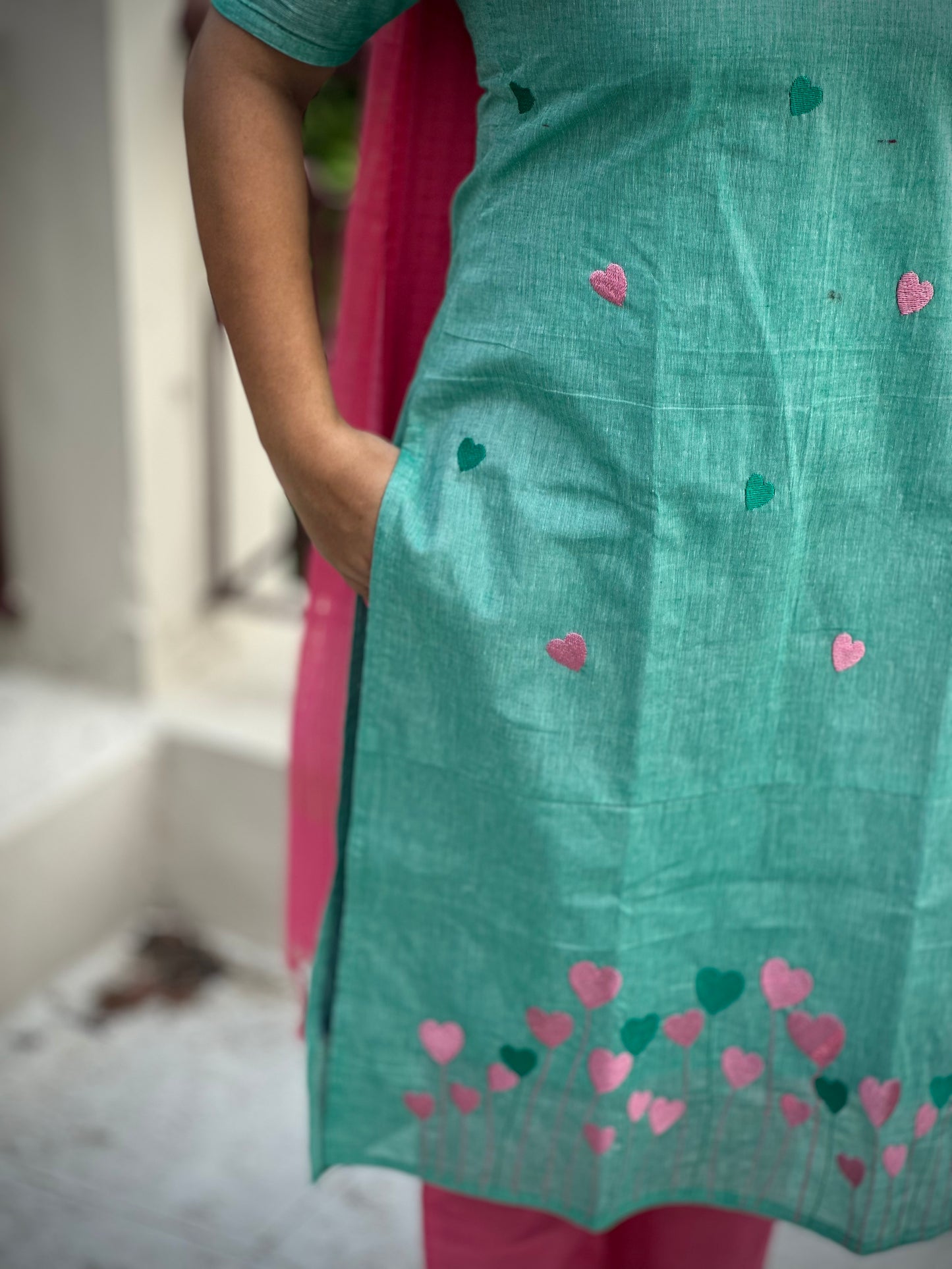 OBK0208 RAAGA Blue heart