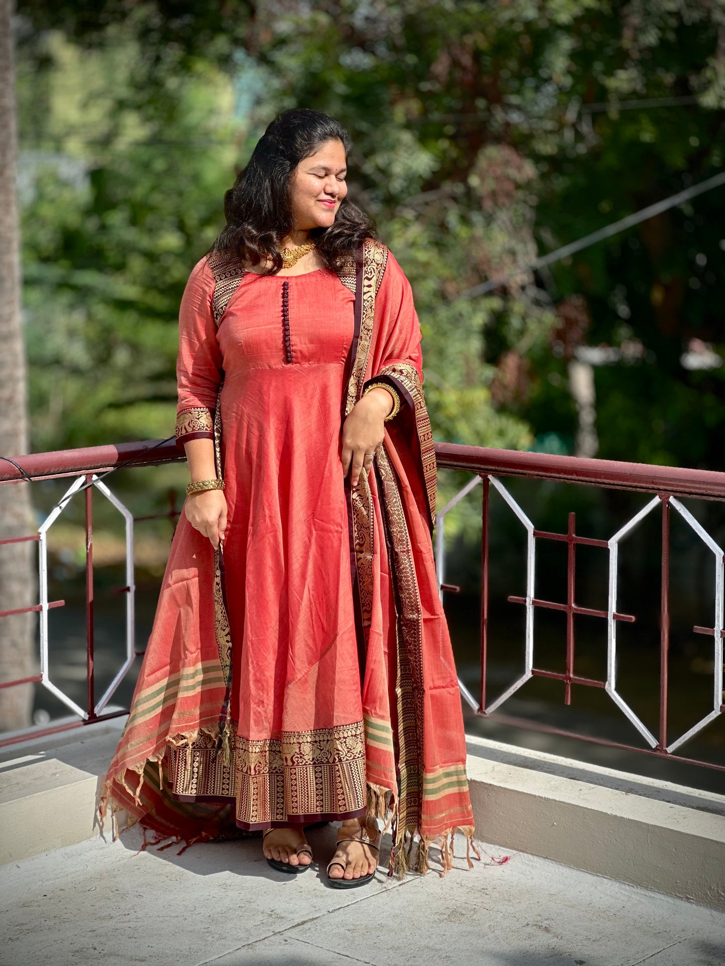 OBK0181 - JANANI Peach