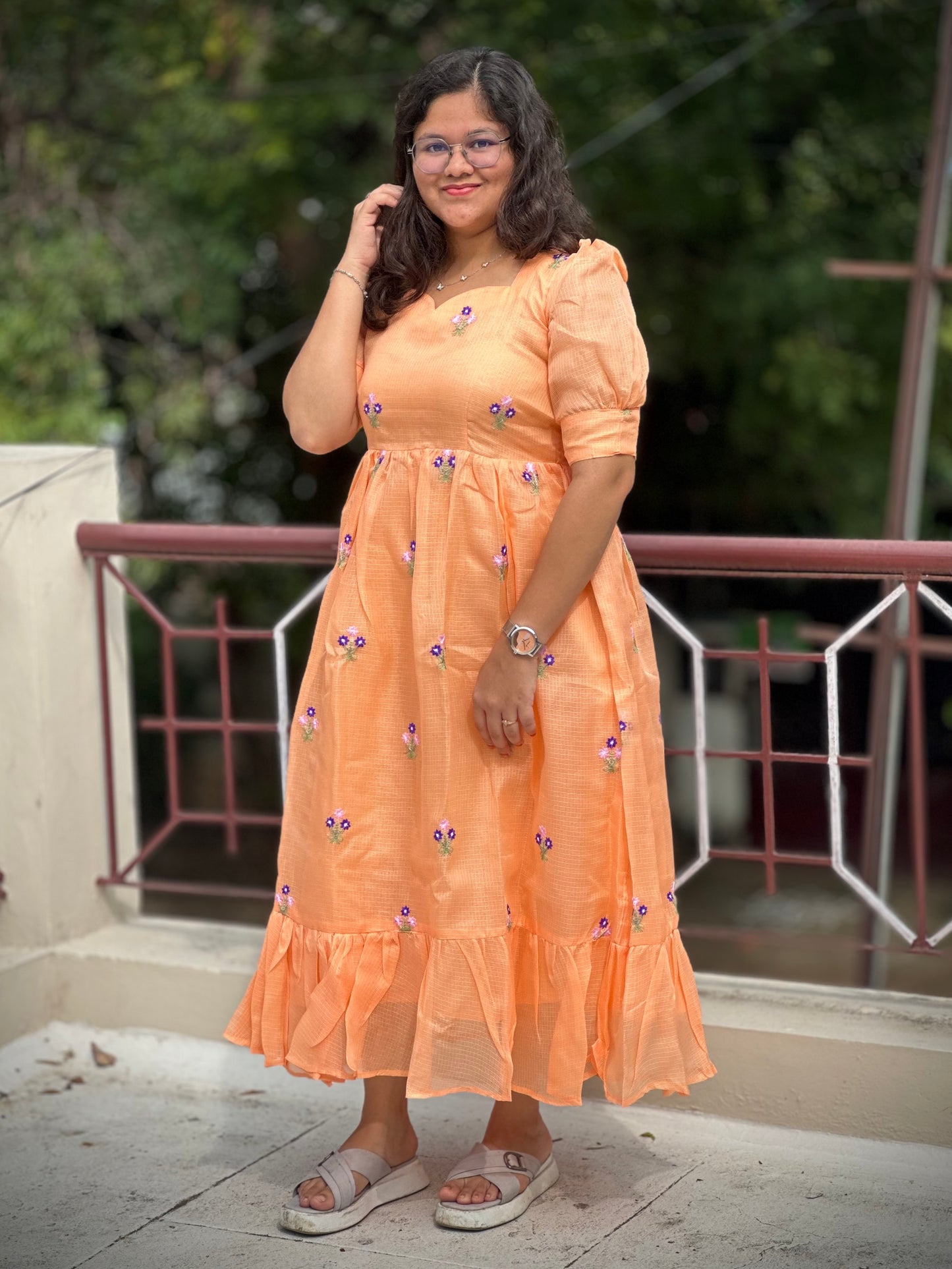 OBKF0027 DAISY- Orange