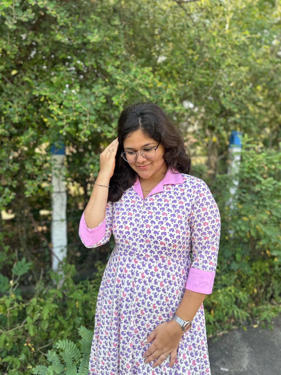 OBK0033 Funky elephant Maxi