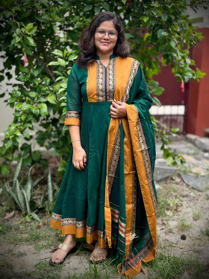 OBK0151 KAMALI-Bottle green