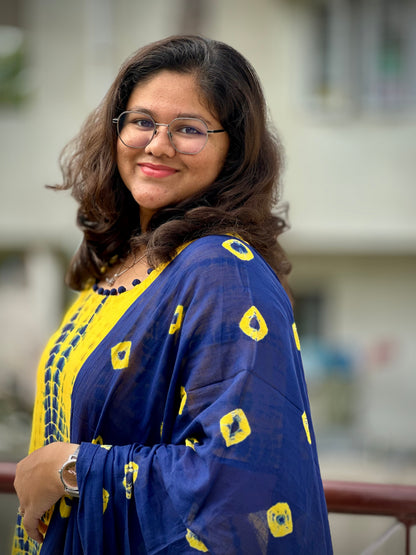 OBK0167 SHIBORI-Yellow