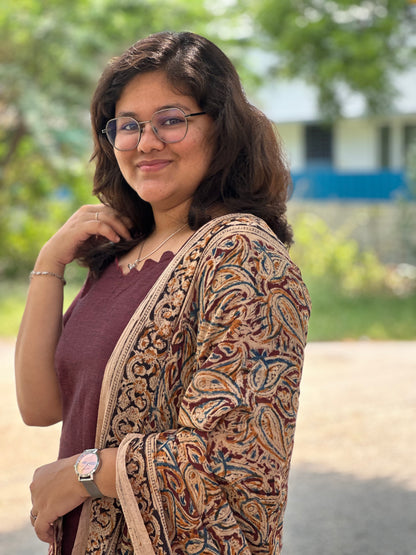 OBK0139 LAHARI- Maroon