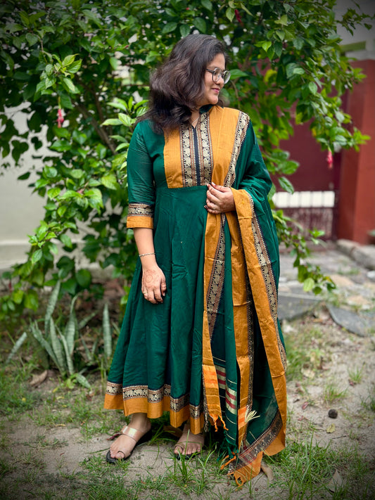 OBK0151 KAMALI-Bottle green