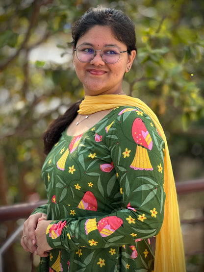 OBK0196 SNEHA - Green