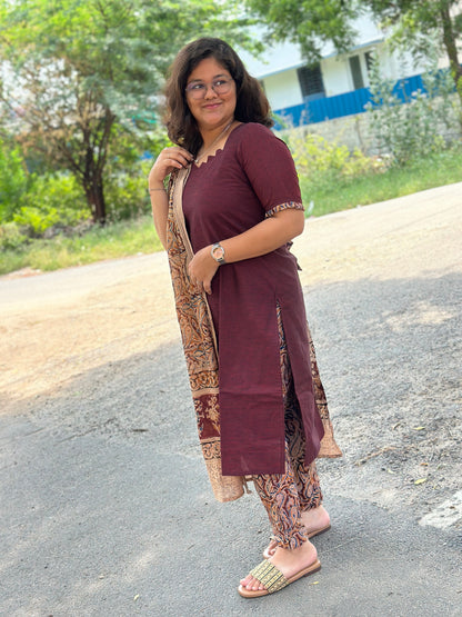 OBK0139 LAHARI- Maroon