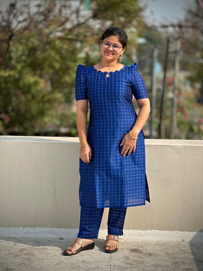 OBK0195 SAMSKRUTHI Blue