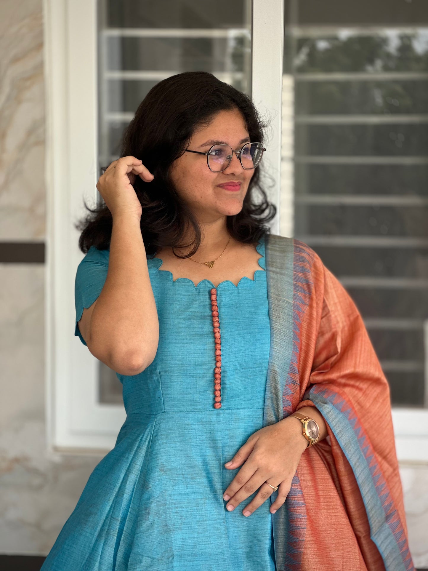 OBKC0032 CHARUMATHI Blue