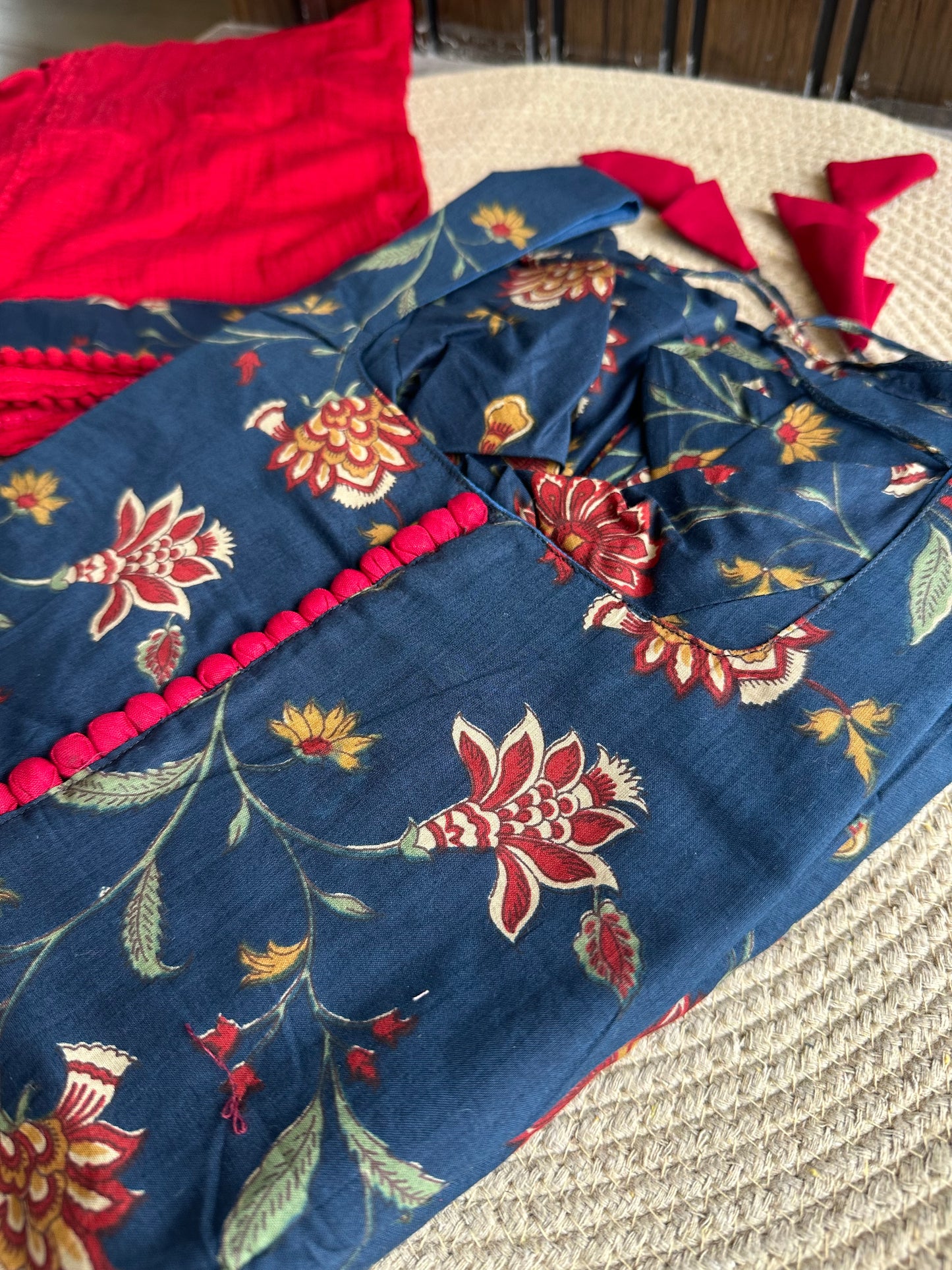 OBK02 SNEHA - Peacock blue