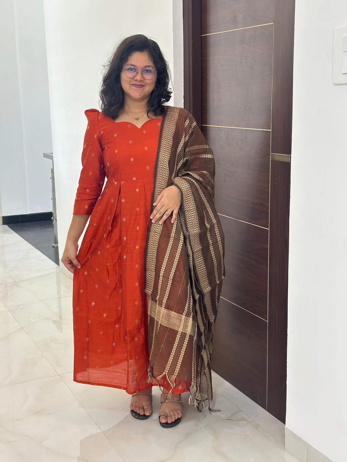 OBK0233 SAMSKRUTHI Orange