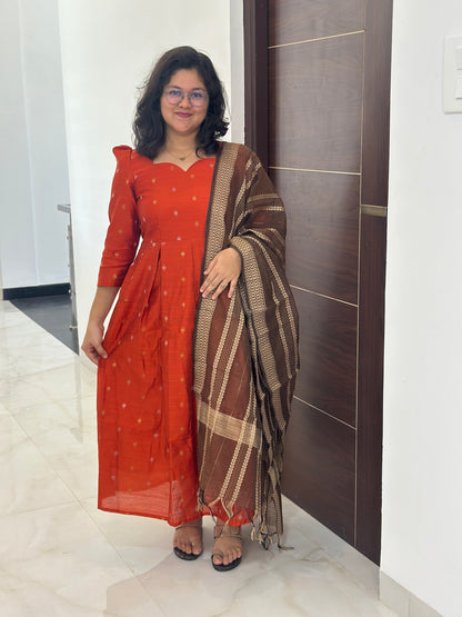 OBK0233 SAMSKRUTHI Orange