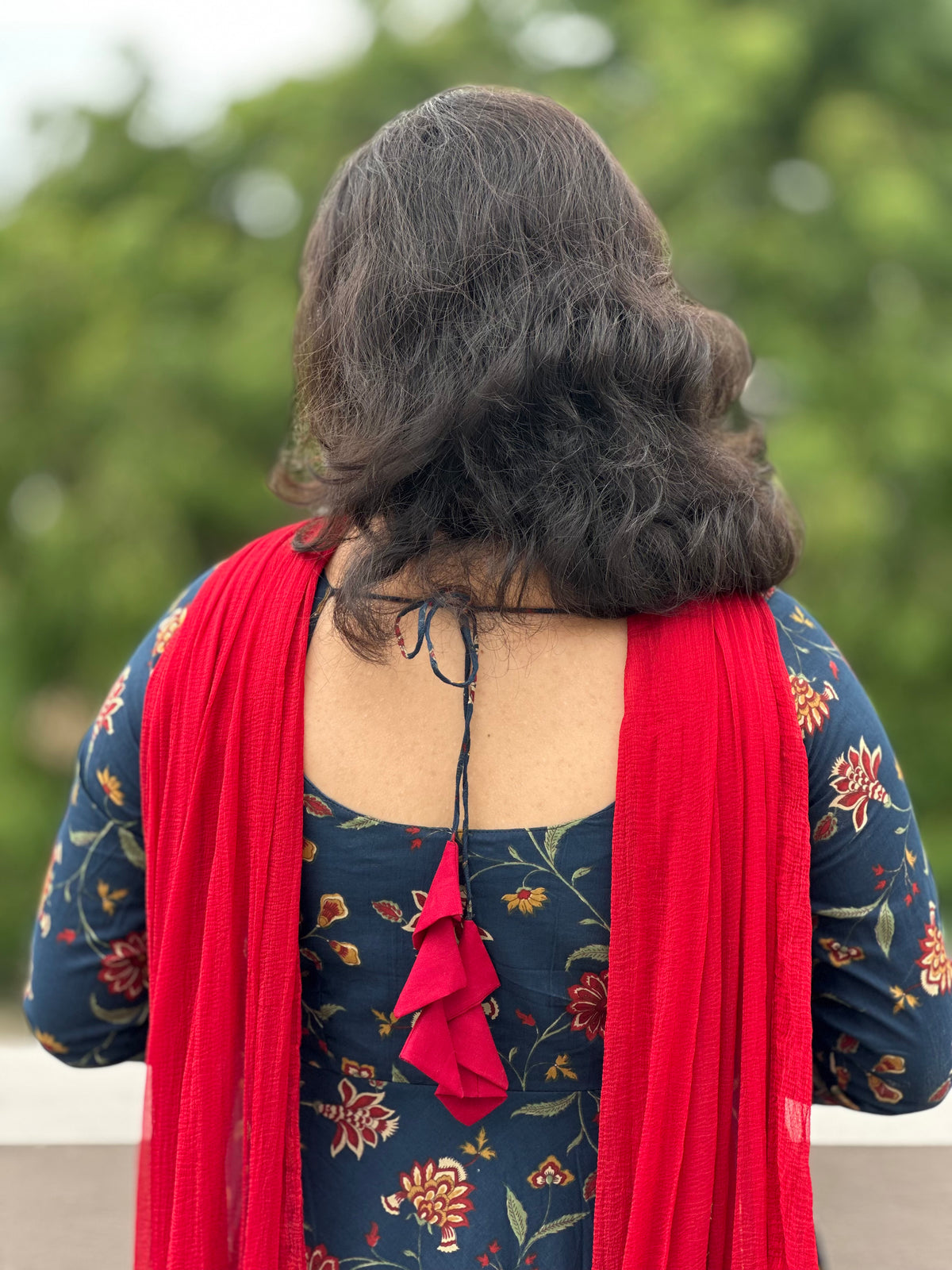 OBKF0051 SNEHA - Peacock blue