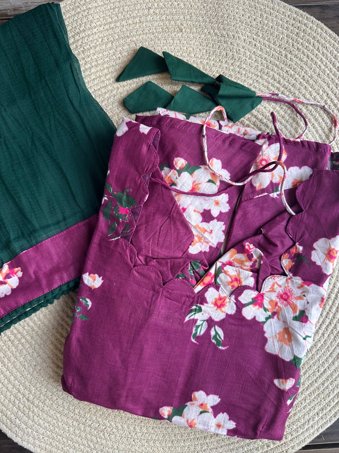 OBK02 SNEHA - Purple flowers