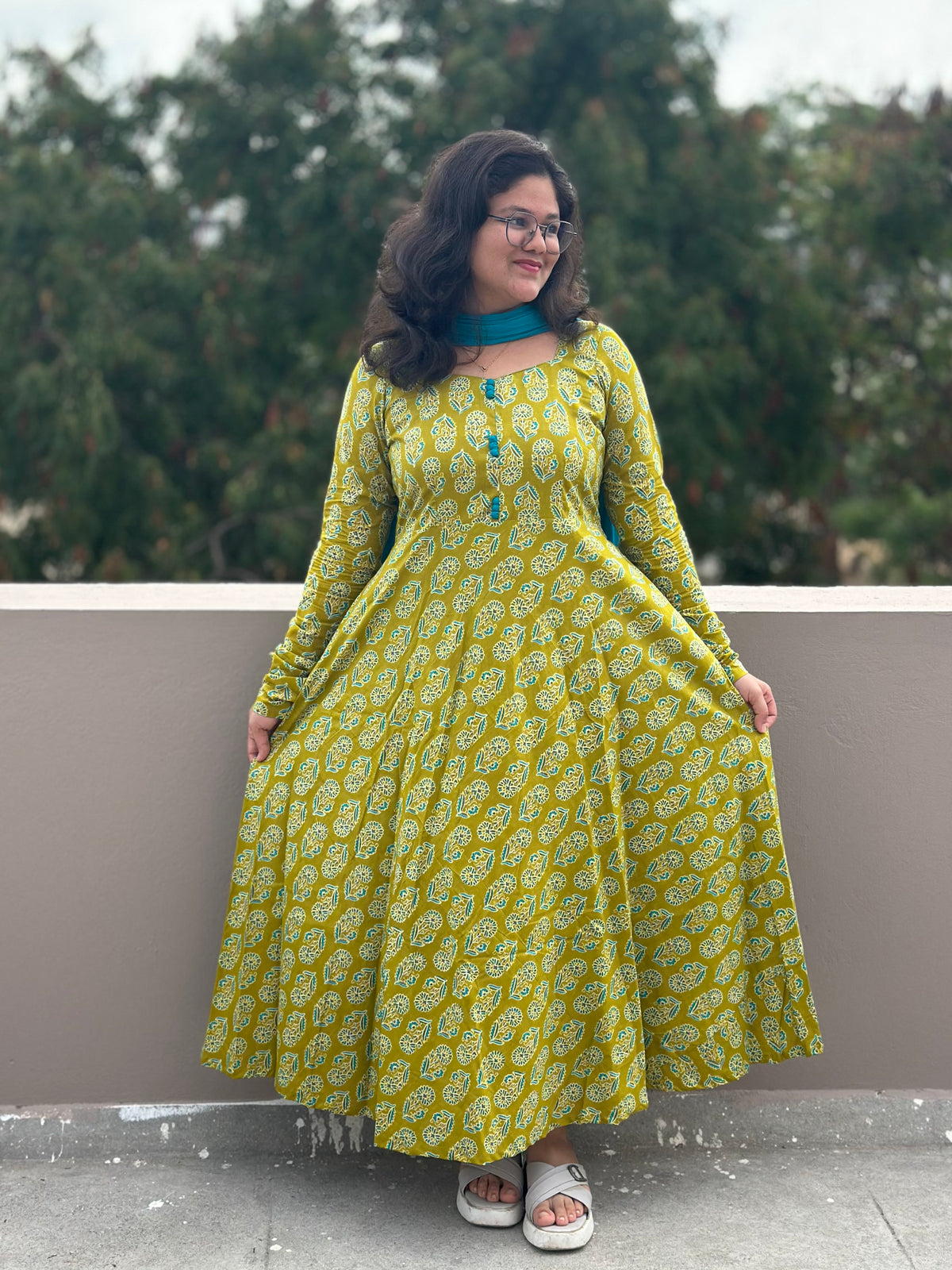 OBKF0059 SNEHA Mustard Green