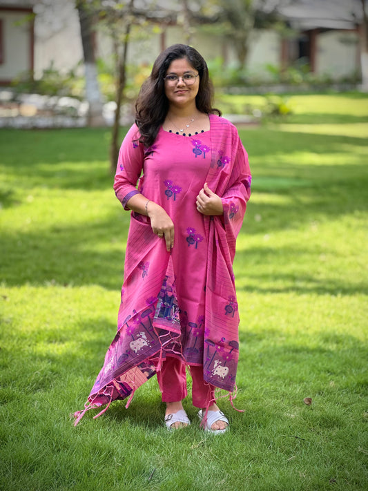 OBKC0007 NITHYAM Pink