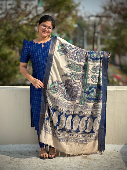OBK0195 SAMSKRUTHI Blue