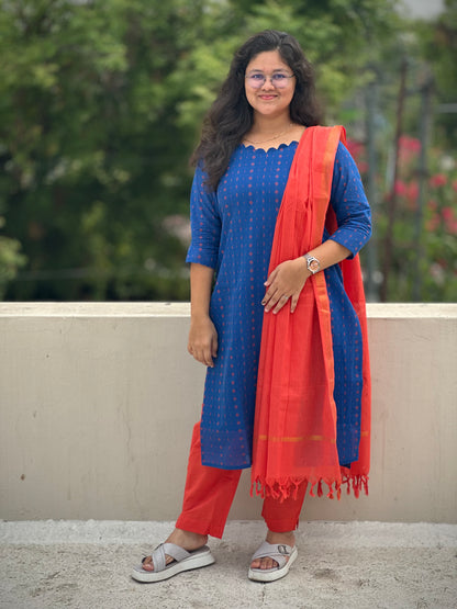 OBK0222 RAAGA Royal blue