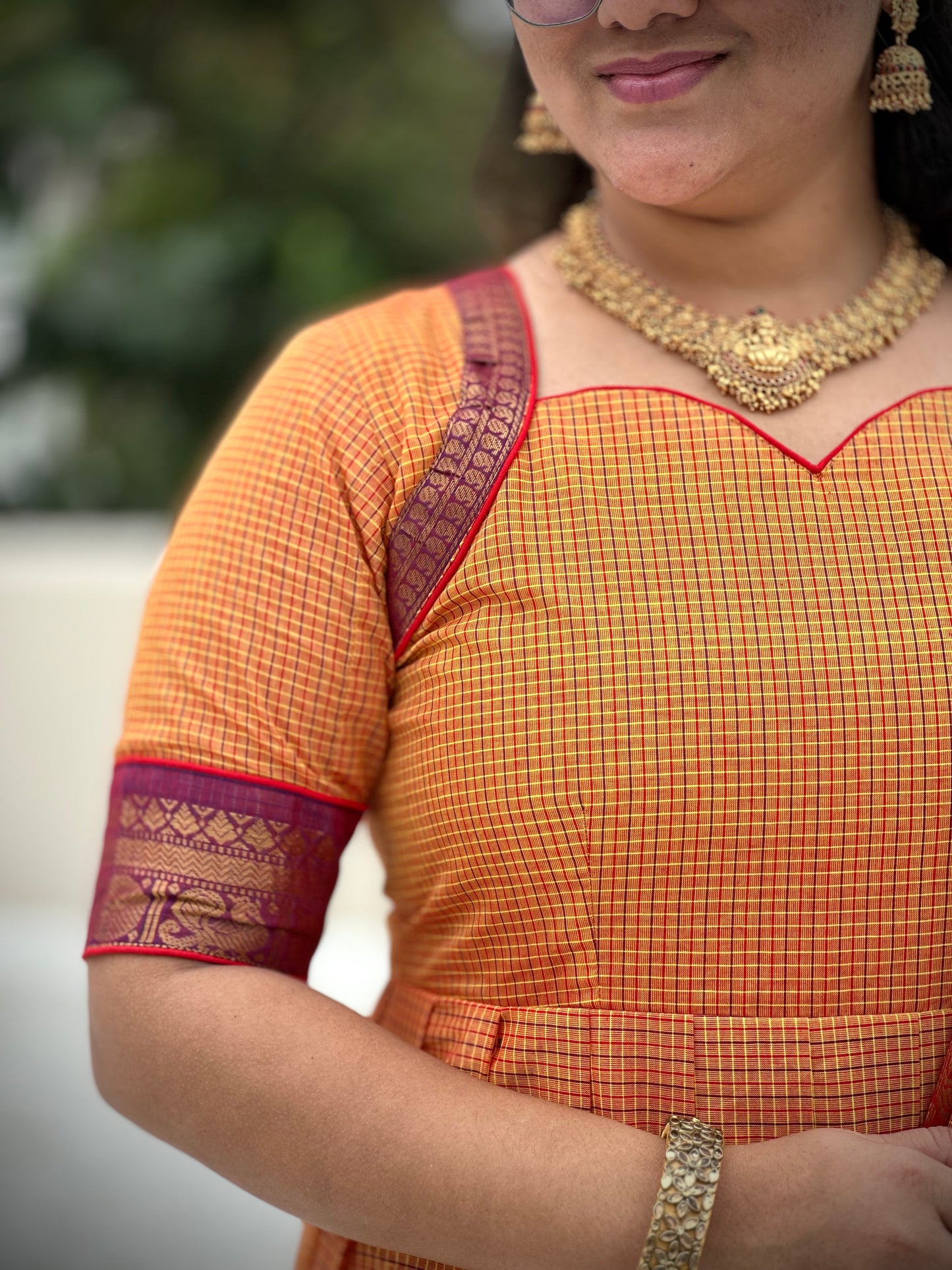 OBK0188 ASWATHY Frock-Yellow