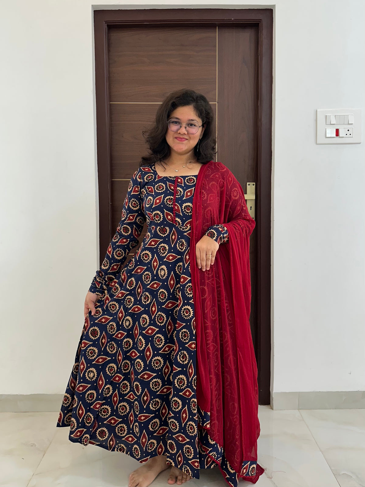 OBK0232 SNEHA Indigo
