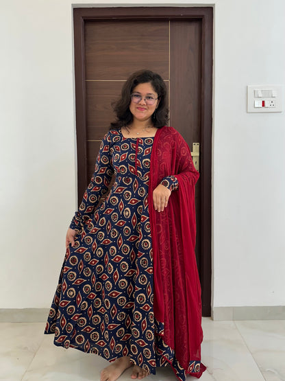 OBK0232 SNEHA Indigo