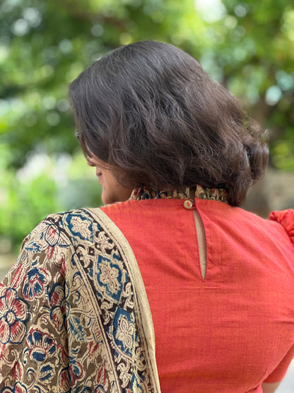 OBK0135 LAHARI-Peach