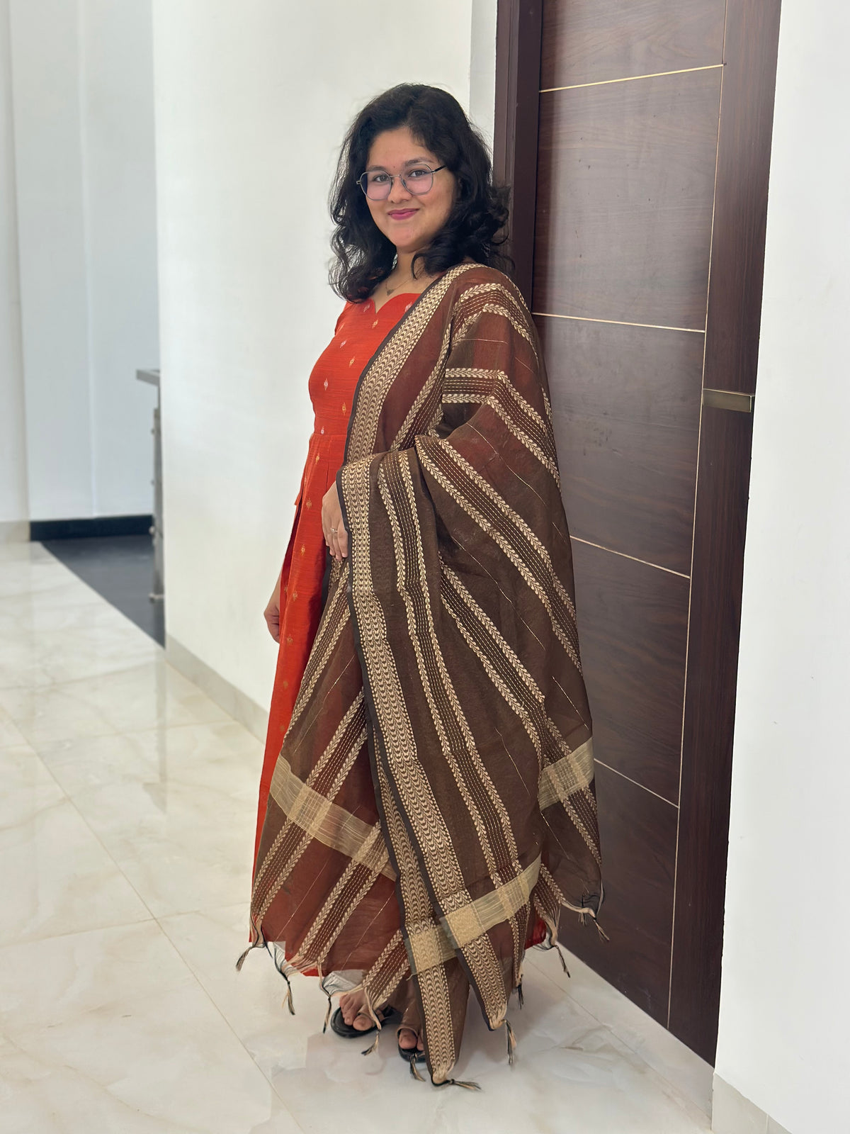 OBK0233 SAMSKRUTHI Orange