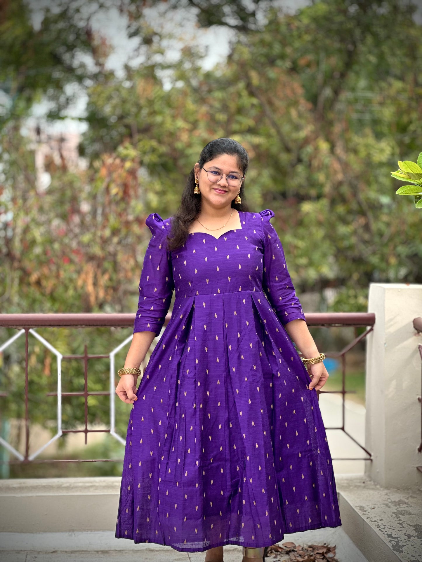 OBK0186 SAMSKRUTHI - Violet