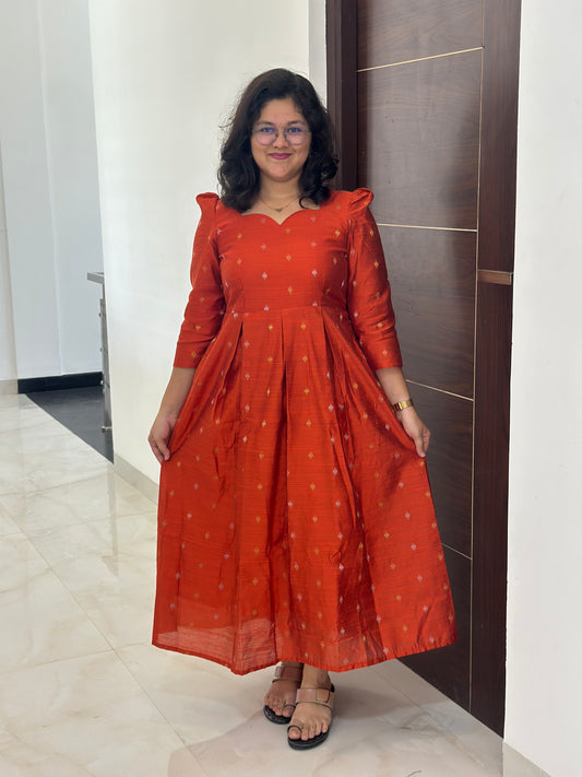 OBK0233 SAMSKRUTHI Orange