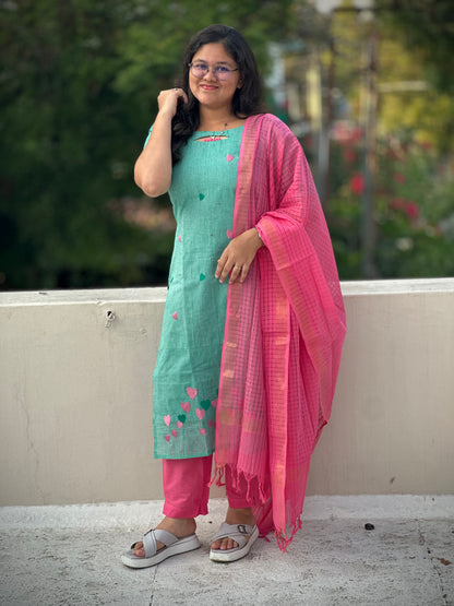 OBK0208 RAAGA Blue heart