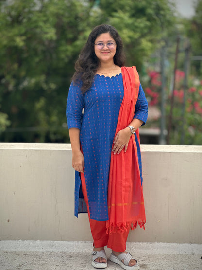OBK0222 RAAGA Royal blue