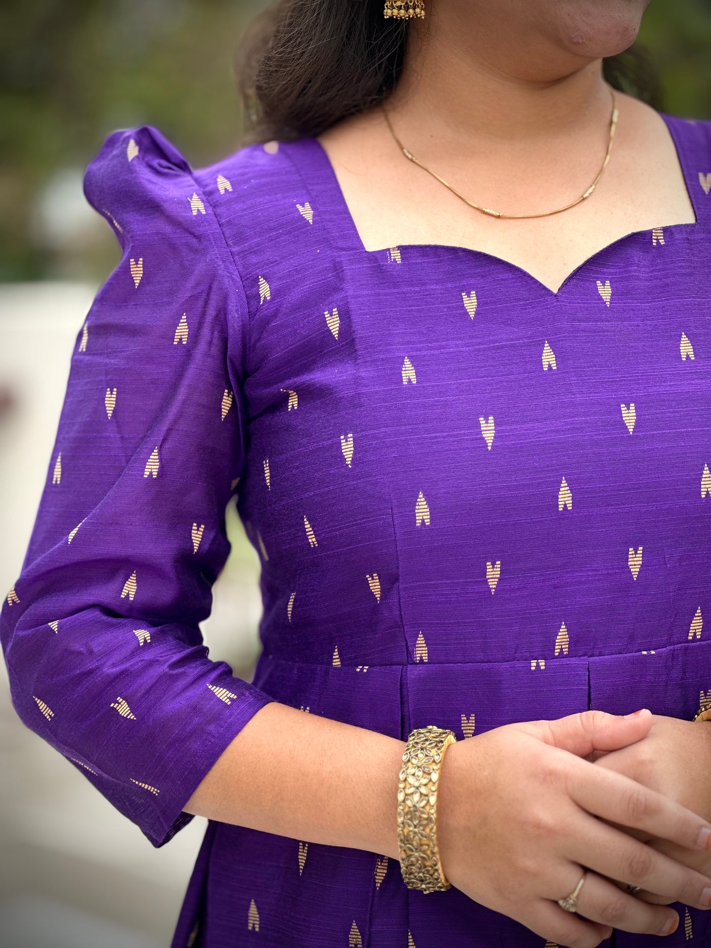 OBK0186 SAMSKRUTHI - Violet