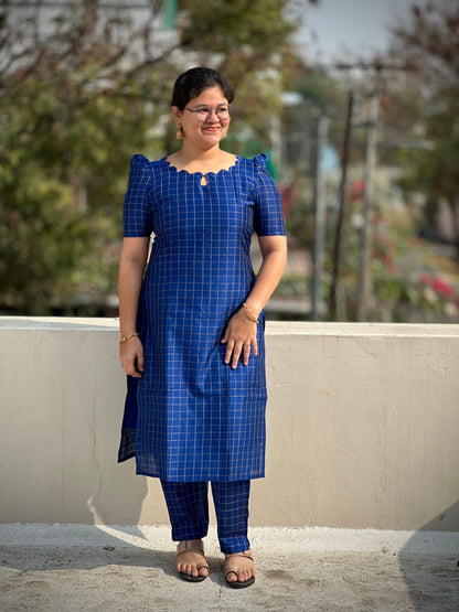 OBK0195 SAMSKRUTHI Blue