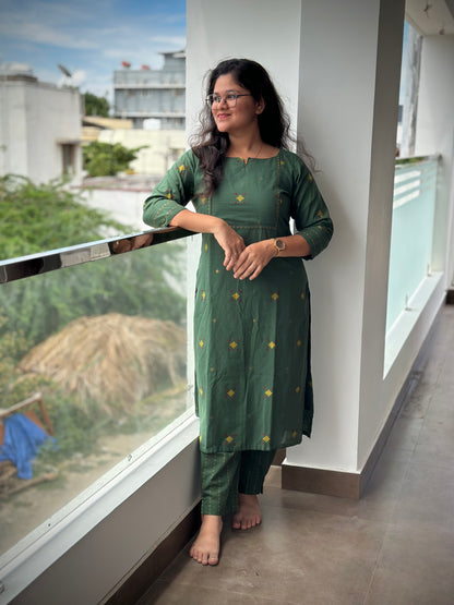 OBKC0019 KANIMOZHI Bottle green