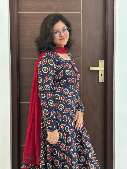 OBK0232 SNEHA Indigo
