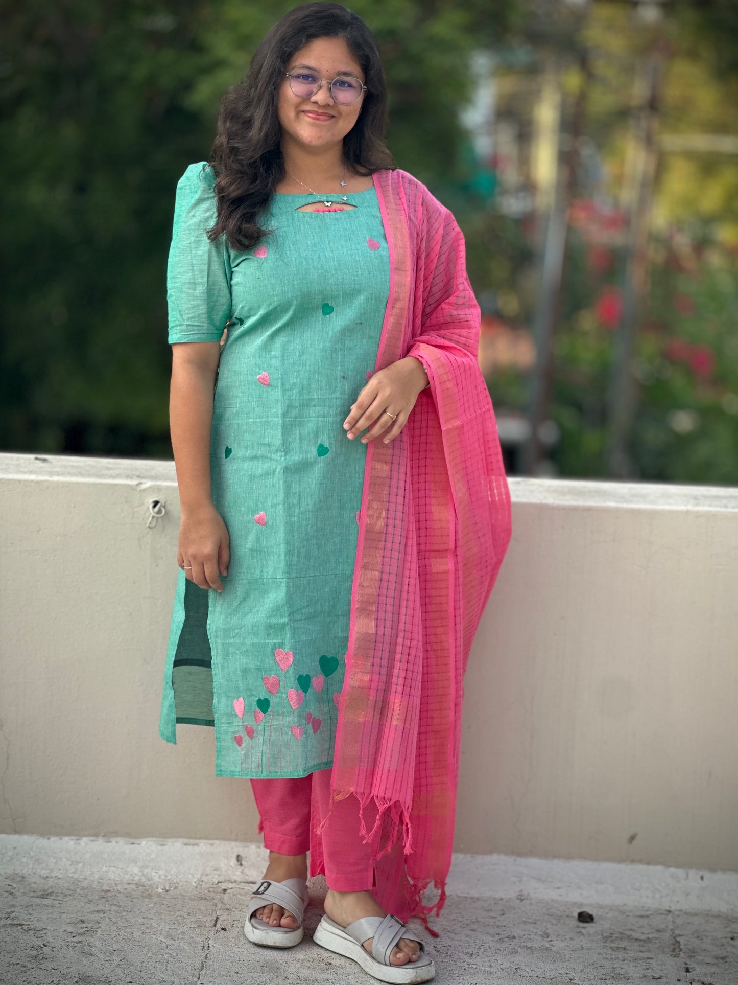 OBK0208 RAAGA Blue heart