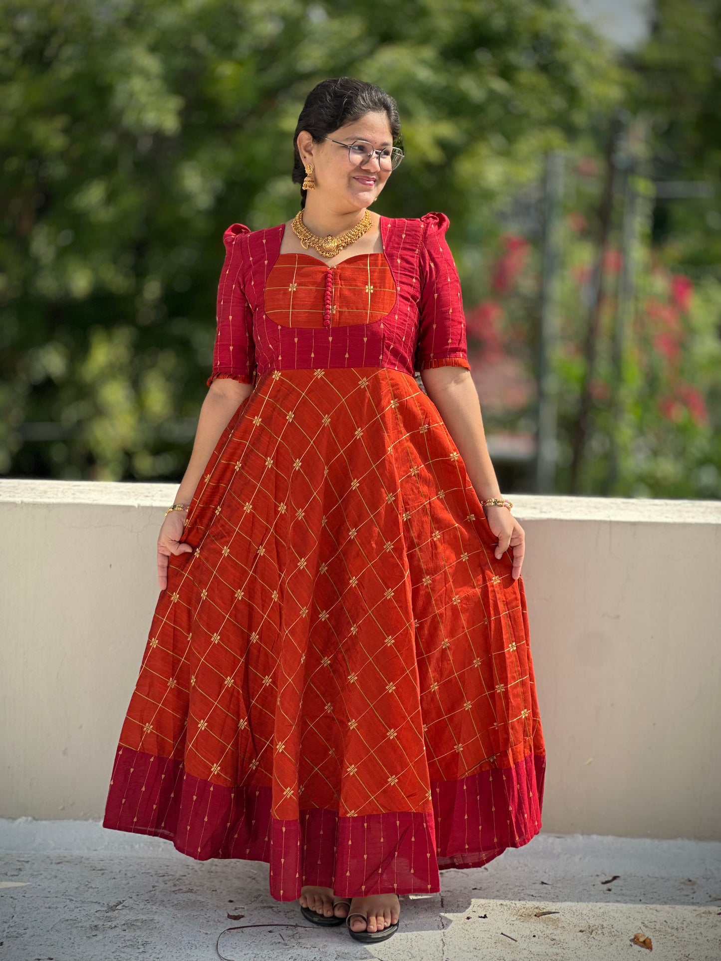 OBK0223 SAJNA Maroon
