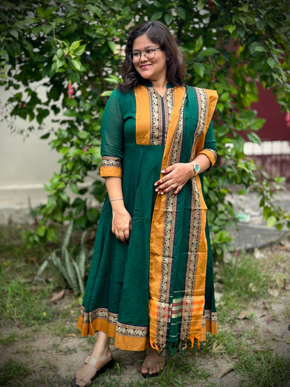 OBK0151 KAMALI-Bottle green