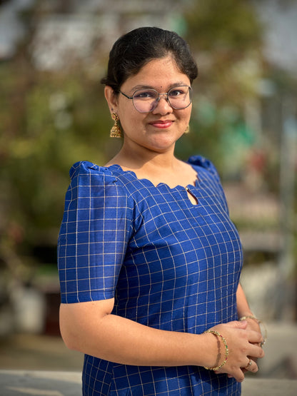 OBK0195 SAMSKRUTHI Blue