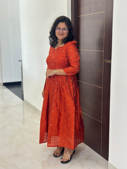 OBK0233 SAMSKRUTHI Orange