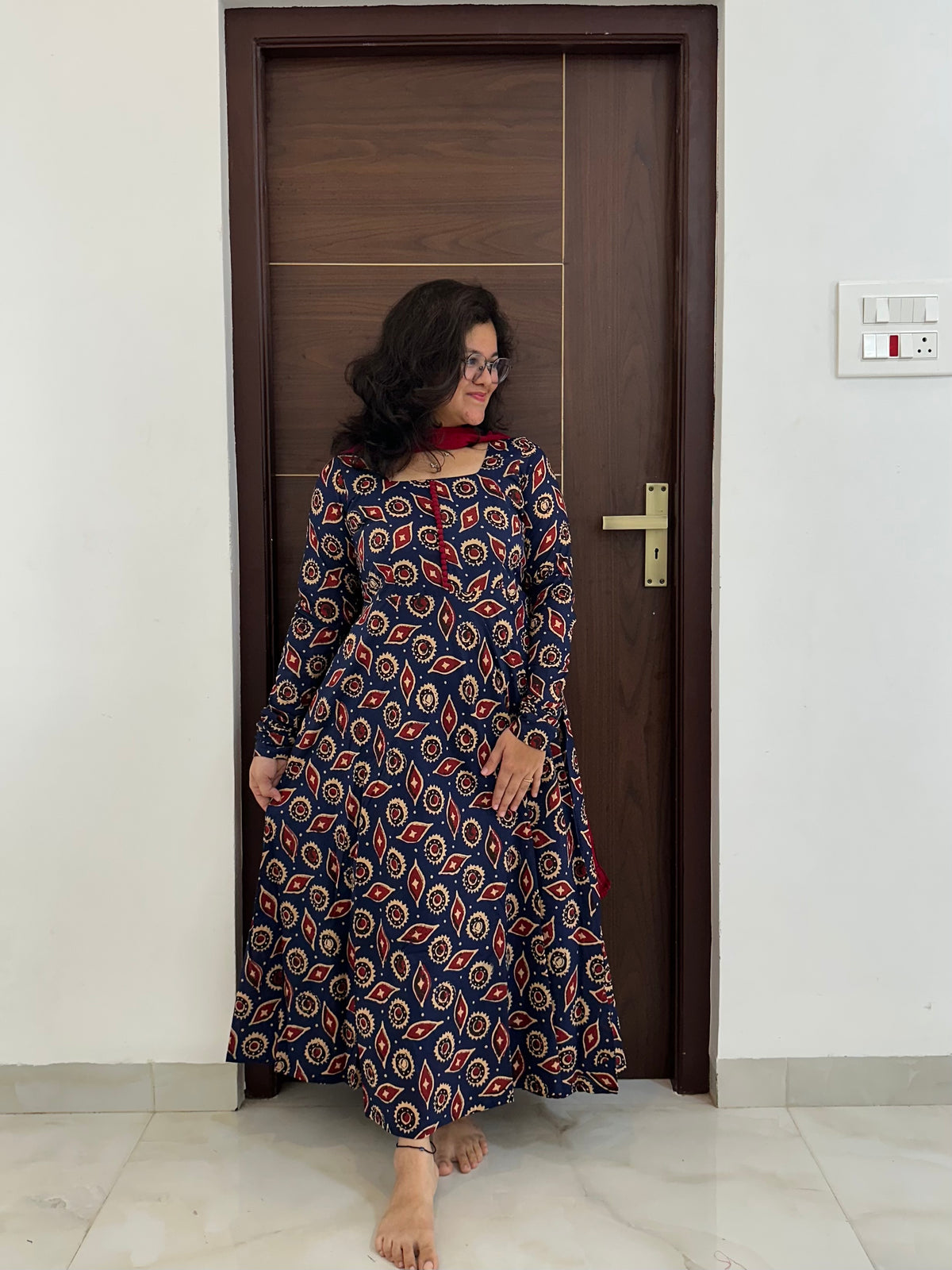 OBK0232 SNEHA Indigo
