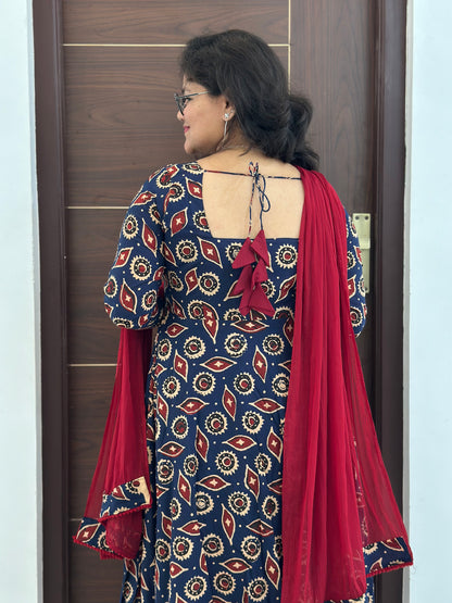 OBK0232 SNEHA Indigo