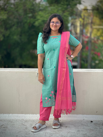 OBK0208 RAAGA Blue heart