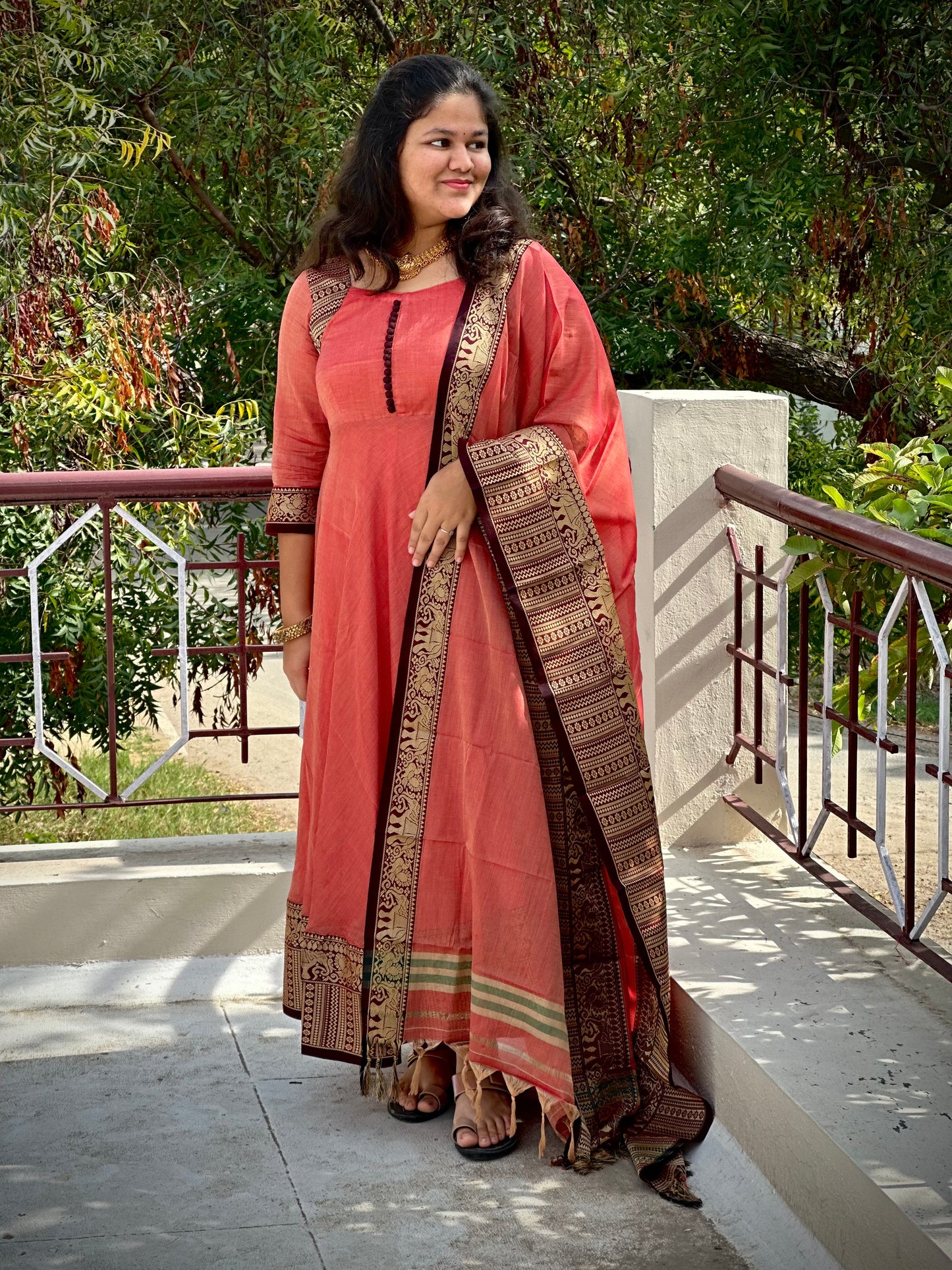 OBK0181 - JANANI Peach