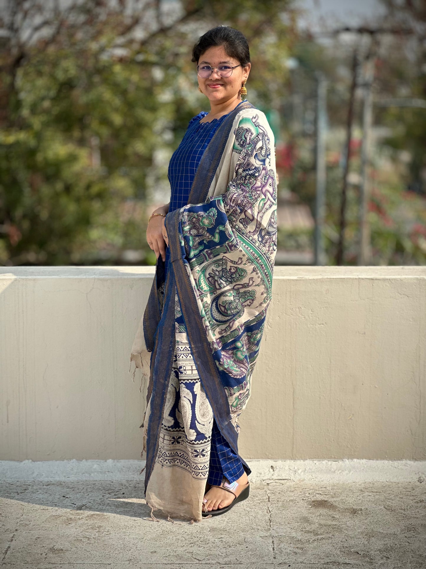 OBK0195 SAMSKRUTHI Blue