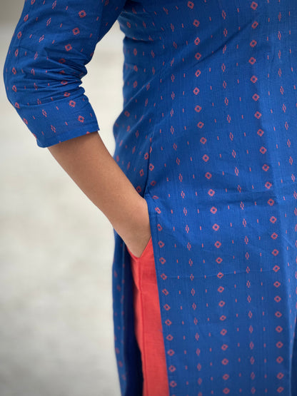 OBK0222 RAAGA Royal blue