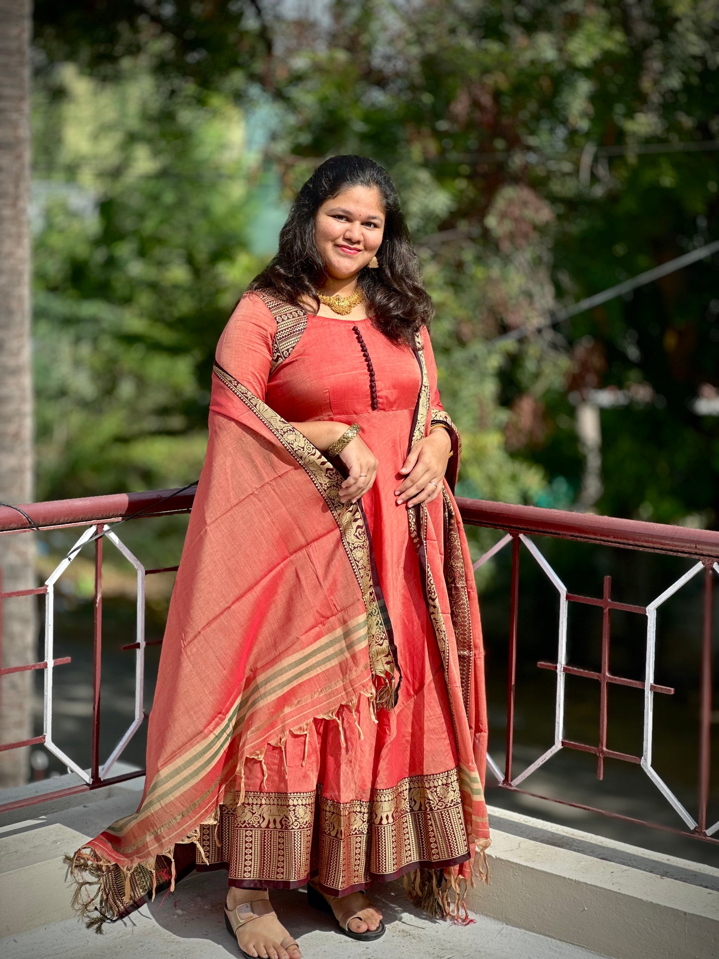 OBK0181 - JANANI Peach