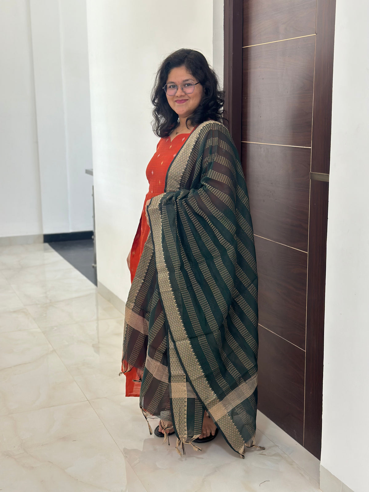 OBK0233 SAMSKRUTHI Orange