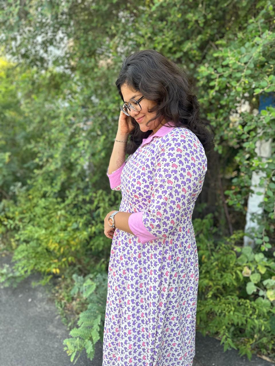 OBK0033 Funky elephant Maxi